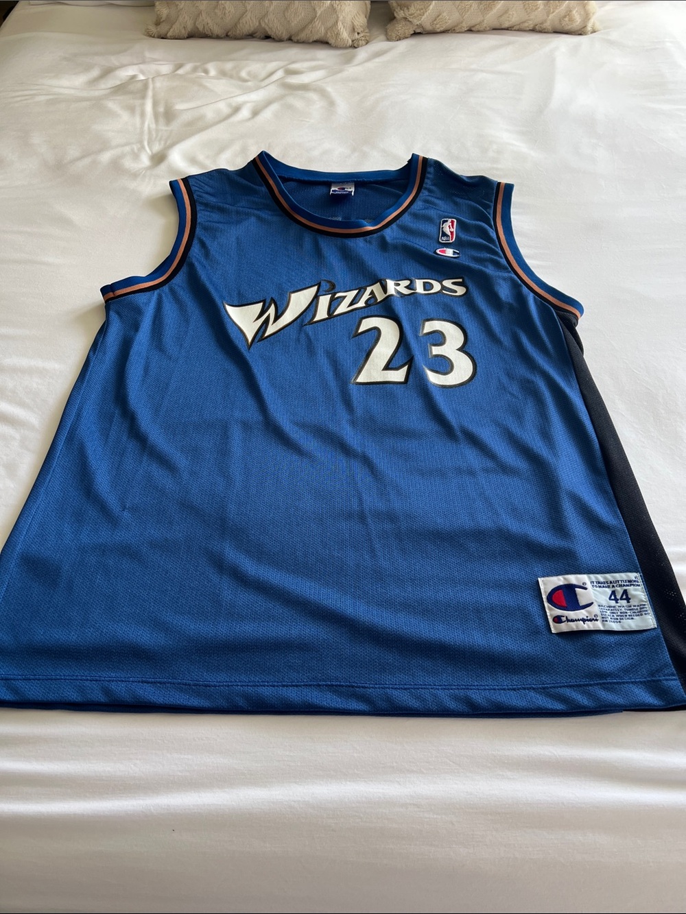 Champion Authentic Wizards #23 Michael Jordan Jersey